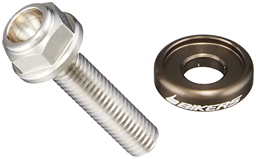 BIKERS スクリーン用 ボルト ZX-25R ステンレス アルミ 6本 チタン BK-C0418-TIN