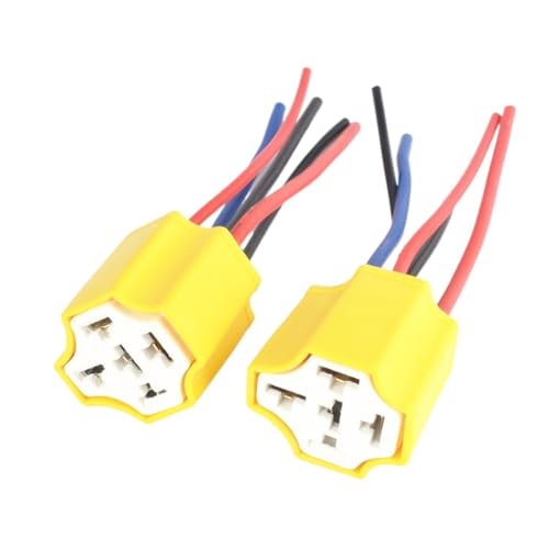 Prise de relais automobile en céramique avec son câblage de 10cm pour circuit 12V