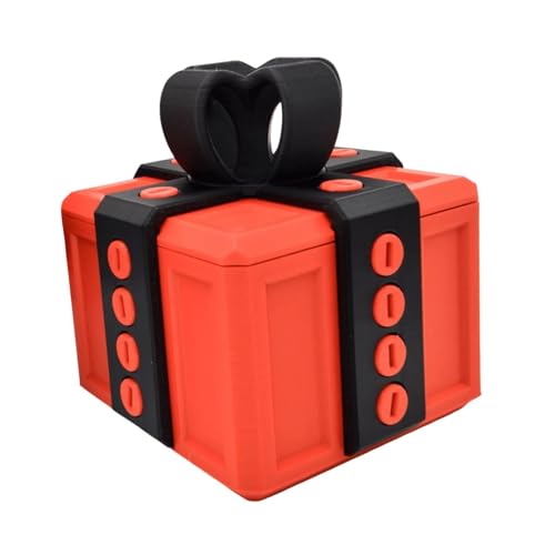 Image of BNFAnnoying Gift Box with Screws Decorative Gift Box Storage Box Container Case Black 6cm|Home & Garden | Greeting Cards & Party Supply | Gift Wrapping Supplies |1 Annoying Gift Box