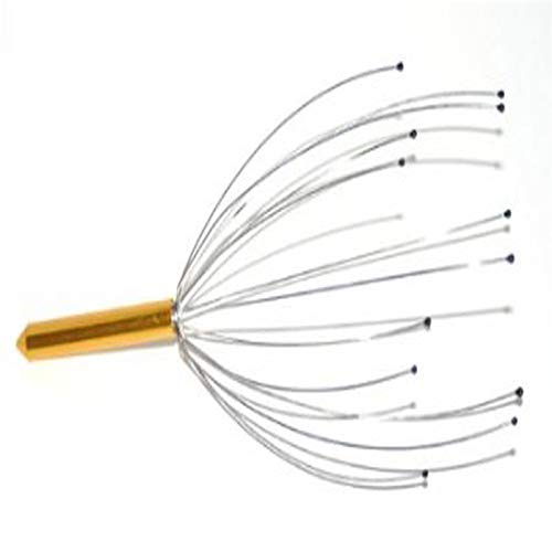 New Scalp Massagers, Handheld Head Massage Tingler, Scratcher for Deep Relaxation, Hair Stimulation and Stress Relief, Neck Equipment Stress Release Relax Massager (A)