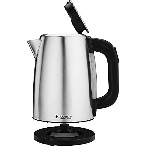 Chaleira Elétrica Cadence Supreme Control, 220V, Inox, 1,7L, CEL505 glide