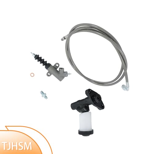 Cilindro maestro y esclavo de embrague con kit de línea inoxidable para Miata SC825 3