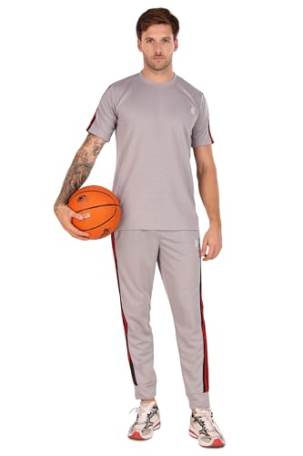 Image of Zicada Men's Atheletic Gym Running Sports Wear, Tracksuit | Regular Casual Fit for Boys & Mens