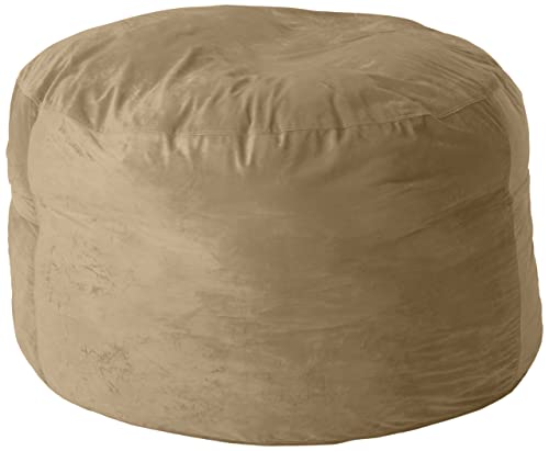 Sofasackbeanbagchaircoveronlyforadultsandkidswithoutfillingcomfyfluffyroundorovalbeanbagchaircoverreplacementlazysofacoverforreadingchairorfloorchair5feetcamel Urban Country Home Decor Sofa sack bean bag chair cover only for adults and kids without filling comfy fluffy round or oval beanbag chair cover replacement lazy sofa cover for reading chair or floor chair 5 feet camel urban country home decor
