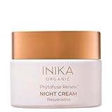 INIKA Organic Phytofuse Renew Nachtcreme, Reha-Feuchtigkeitspflege, erneuert, pflegt und schützt für jugendliche, pralle, geschmeidige Haut, 50 ml
