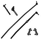 TRQ Front Steering Kit Drag Link Tie Rod Tie Rod Adjusting Sleeve Compatible with 1994-1997 Dodge Ram 2500 Ram 3500
