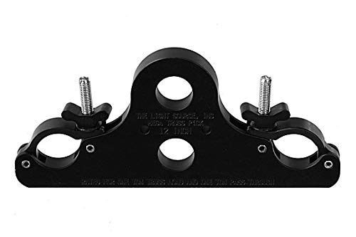 Light Source 12 Inch Mega-Truss Pick - 1 Ton - Black Anodized
