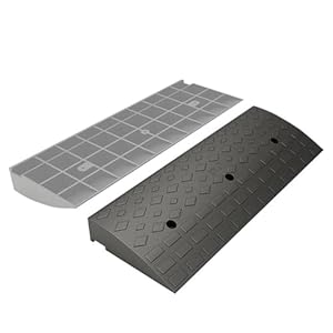 39&Quot; Length Rubber Curb Ramp, Heavy Duty Driveway Ramp, Threshold Bridge Ramp For Car, Motorcycle, Loading Dock, Truck, Wheelchair 1 315mdej884l. sl500 . ss300