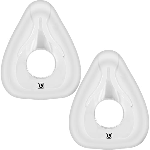 2 Packs Replacement Cushion for AirFit F20, CPAP Mask Cushion Compatible with Original AirFit F20 Frame - Reliable Seal & Soft CPAP Supplies, Large