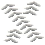 PLAFOPE 20 Stück Silikon Nasenbrücke für Masken Beschlag Nasenpolster Weich und Langlebig...