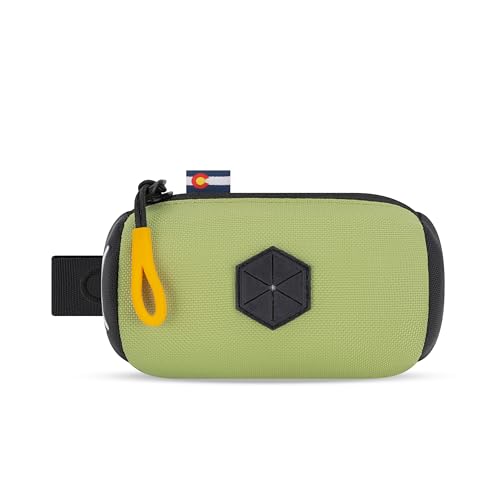 Image of OllyDog Scoop Pick Up | Dog Poop Bag Holder | Lightweight & Water-Resistant Dispenser | Leash Attachment for Hands-Free Carry | Fits Standard Waste Bag Rolls (Palm)