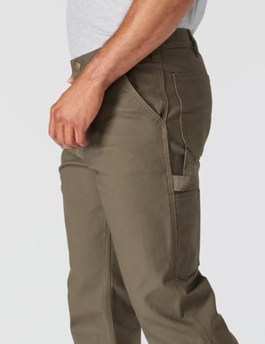 Carhartt Men's Rugged Flex Relaxed Fit Duck Dungaree Pant, Tarmac, 36W x 30L Grey - 2