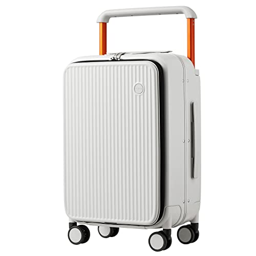 Mixi Carry-On Luggage with Laptop Pocket