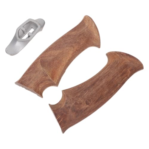 Cortador de cocina con mango de repuesto de madera ergonómico 2