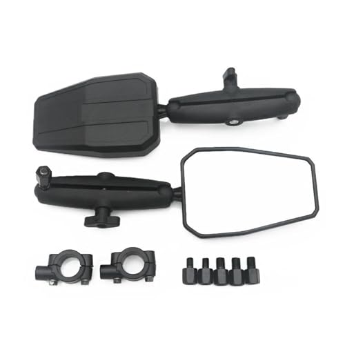 Rétroviseur embout guidon pliable pour moto pour éliminer les vibrations et angles morts