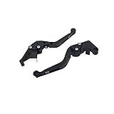 Leviers d'embrayage Frein Leviers De Frein Et d'embrayage CNC Pliables Et Extensibles pour SV650 SV 650 2016, Leviers De Frein Et d'embrayage Et Poignées De Guidon