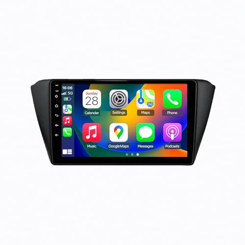 Radio coche 2 DIN para Skoda Fabia 3 con Carplay para conectar tu móvil en cada viaje