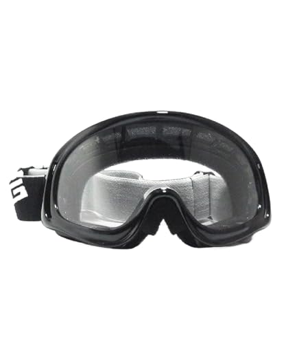 CRG Sports Motorcycle Goggle ATV Dirt Bike Off-Road Racing Anti-Fog UV Protection Adjustable Strap Motocross Goggles for Men,Women, Adults