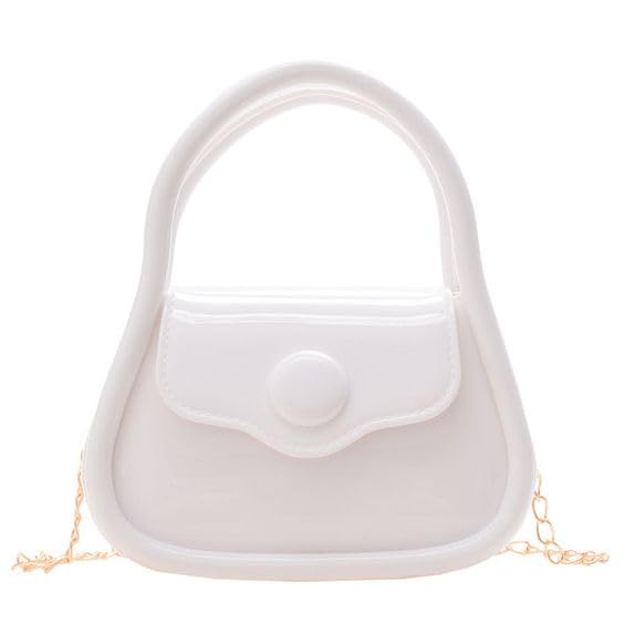 Gladsome - Jelly Mini Purse For Women | Mini Sling Bag & Clutch For Girl Essentials | Trendy Crossbody Hand Bag For Women/Girls. (White) (B0DF1TP7BZ) Amazon Price History, Amazon Price Tracker