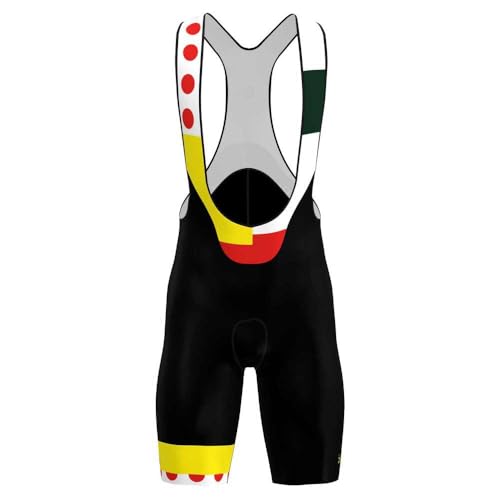 Cuissard Santini Combo Tour De France Official General Leader Bib Shorts S pour cycliste