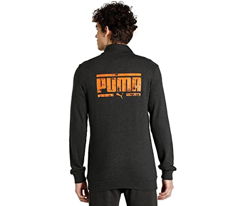 Image of PUMA Men's Cotton Standard Length High Neck Jacket