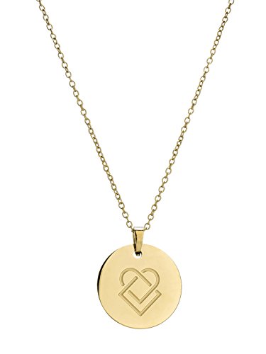 Preisvergleich Produktbild Liebeskind Berlin Damen-Kette mit Anhänger Edelstahl mattiert