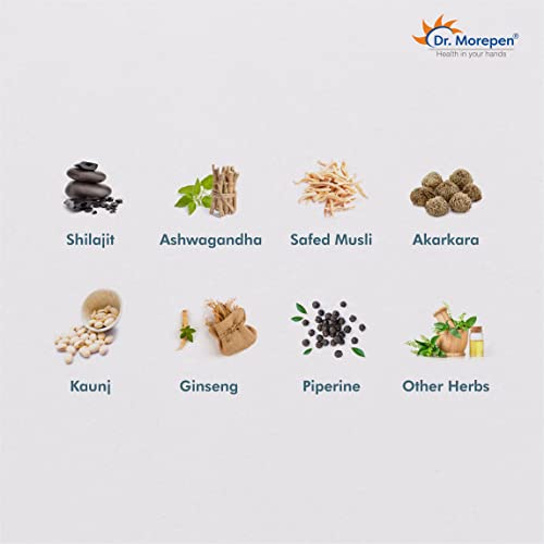 DR. MOREPEN Gokshura & Testo Boost Tablets For Men's Wellness - Pack of 120 Count