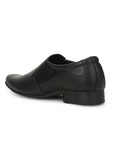 Image of Bata Mens Black Slipon Style with Comfort and Elegance Perfect for Formal Wear, Business Casual