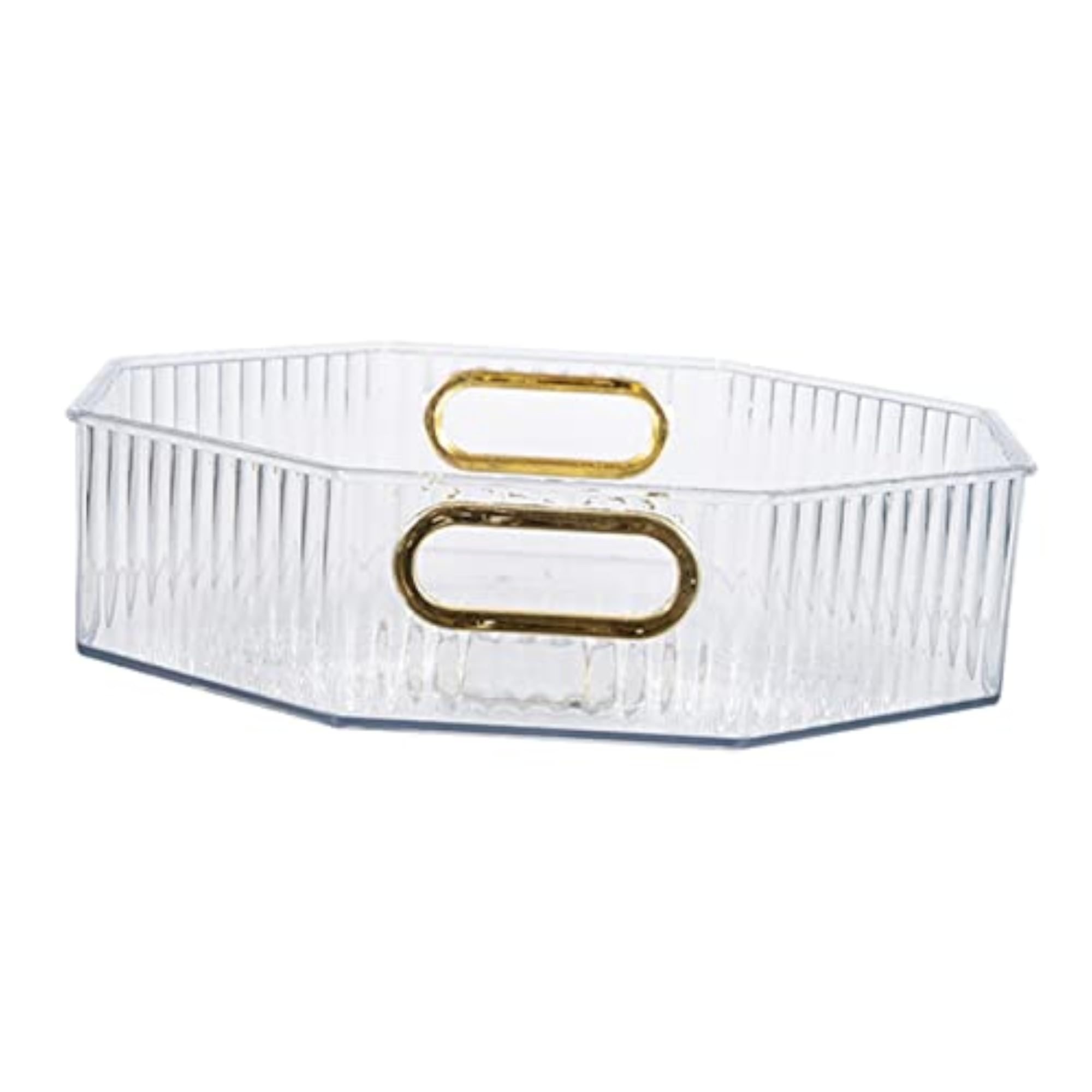 360 Rotation Vanity Cosmetics Tray, 2 Pcs Set