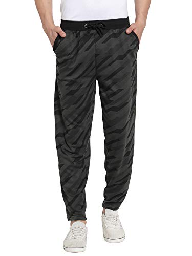 Image of UZARUS Men's Cotton Joggers Gym Sports Track Pants - Pack of 2