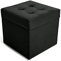 Pouf Portaoggetti In Velluto Verde 45x120 Cm - Con Vanità Da 105 Litri - Foto 7