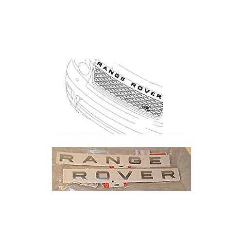 Amazon.com: Front Name Plate Silver Hood Decal Range Rover