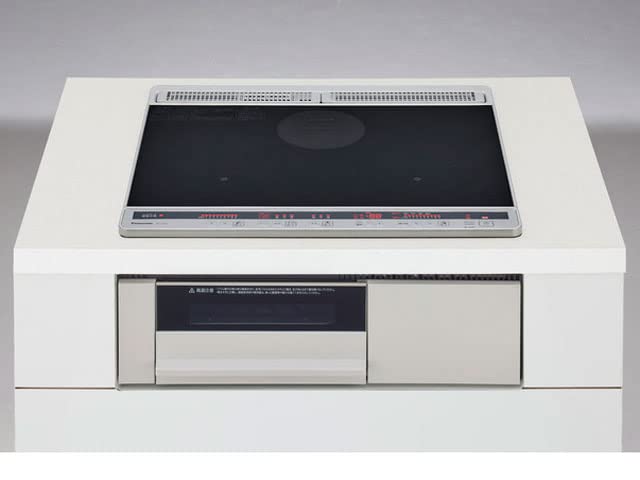 パナソニック(Panasonic) ビルトインIHクッキングヒーター IH2口+ラジエント 幅60cm 鉄 ステンレス対応 KZ-L32AS ブラック/ライトグレー Lシリーズ商品画像
