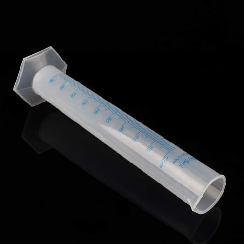 Cylindre gradué plastique 500ml transparent avec base stable