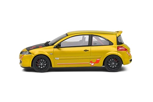 Solido - REN Megane 2 RS R26R - 2008-1/43, Liquid Yellow, 1/18 - Image 3