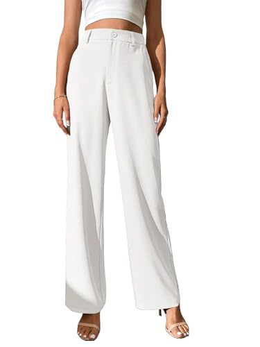 Image of Elendra Women Lycra - Bootcut Trousers Pant Wide Leg