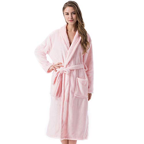 LUCKYYL Herbst und Winter Damen Dressing Kleid Bademantel Cover