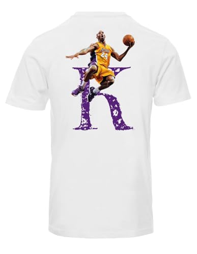 Blasfemus Camiseta de hombre Believe in Yourself – K 24 Campeones de baloncesto, Color blanco., S