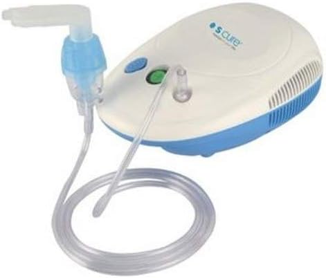 Scure Compressor Handy Nebulizer for Adults & Child with Mask Kit