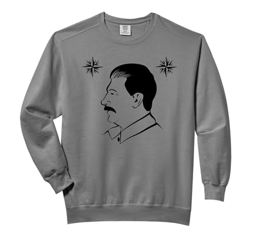 Joseph Stalin Russian Prison Tattoo T-SHIRT Comfort Colors Adult Sweatshirt
