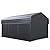 MFSTUDIO Carport 10x15 ft, Outdoor Heavy Duty Carports with Sidewalls, Metal Car Port Shed Shelters Garage Shelter Shade Car Ports with Galvanized Roof for 2 Cars, Truck and Boats ?