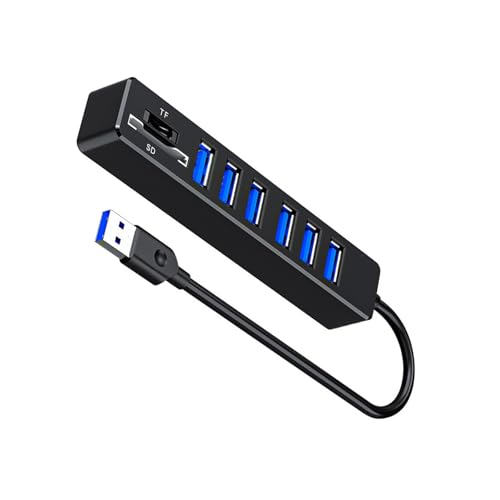 8 ポート USB アダプタ USB 拡張高速カードリーダーコンピュータキーボードマウス用の迅速なデータ転送