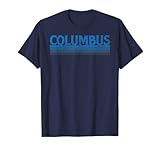 Vintage 1980s Style Columbus Ohio T-Shirt T-Shirt