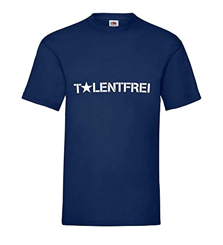 T-shirt bleu pour homme T-84.de en taille XXX-Large