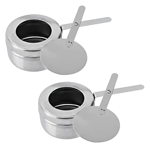 Youyijia 9L Edelstahl Warmhaltebehälter Buffetwärmer Warmhaltebehälter Speisenwärmer mit Faltbaren Beinen Wärmebehälter für Catering Buffet und Party (1PC 9L) – Bild 8