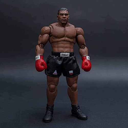 1/12 Boxing King Mike Tyson Action Figures 18cm Environmentally Friendly PVC Material Toy Action Figure Statue Anime Character Model Collectibles Ornaments Birthday Gifts Toys