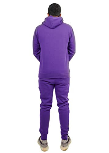 Men’s Heavy Blend Fleece Sweatsuit - Xx-Large - Purple #TOP1