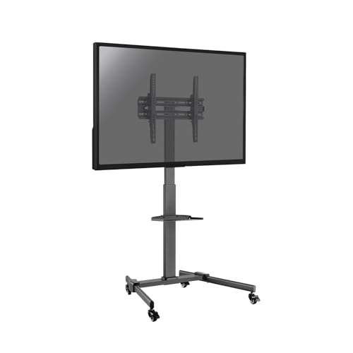Support au sol TV 32-55 pouces KIMEX 030-1745 pied roulette hauteur réglable