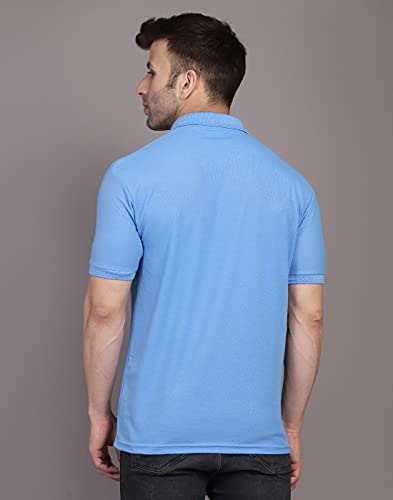 Image of INKKR Men's Plain Polo Neck T-Shirt Combo