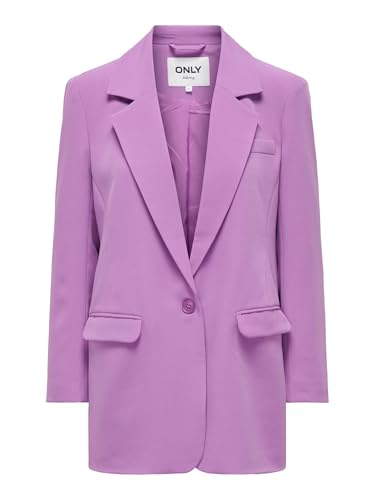 ONLY Damen Oversized Langarm Blazer Eleganter Basic Cardigan Business Jacke...